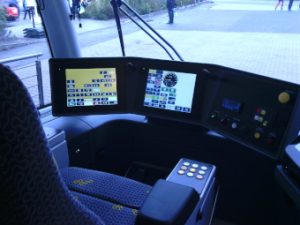 Tram Cockpit (Bild:IWP)