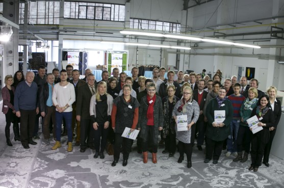 Netzwerktagung: 70 Partner aus Wissenschaft und Textilindustrie in mehr als einem Dutzend Innovationsprojekten mit Umsatzpotenzial aktiv (Quelle: LUVO-Impex)