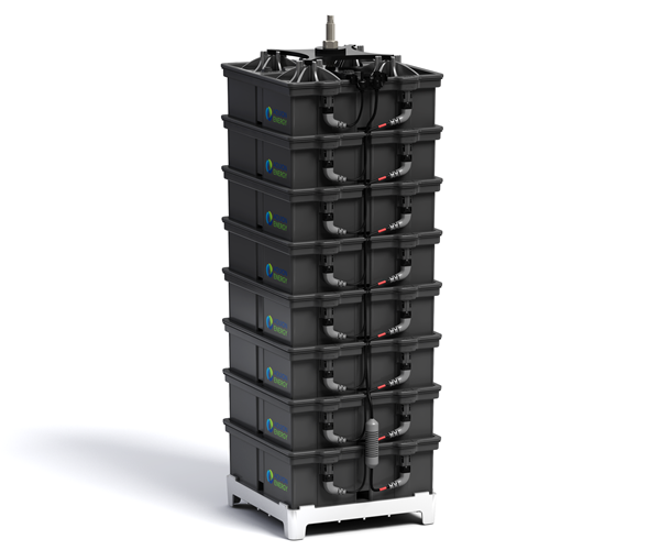 Aquion S-Line Battery Stack (Bild: Aquion Energy)