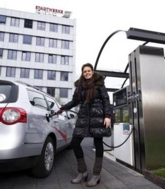 Umfrage zeigt: Hohe Zufriedenheit bei Erdgasfahrern. (Foto: Stadtwerke Konstanz)